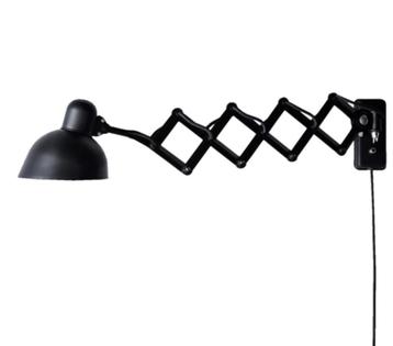KAISER idell 6718-W Wand-/Saxlamp Mat Zwart - Fritz Hansen beschikbaar voor biedingen