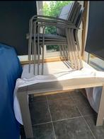 Gewoon als nieuw tuinset meubili tafel en 4 stoelen, Enlèvement, Comme neuf