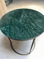 Marmerlook salontafel, Huis en Inrichting, Tafels | Salontafels, Ophalen, Zo goed als nieuw