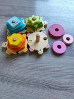 Houten blokken puzzel, Ophalen, Zo goed als nieuw