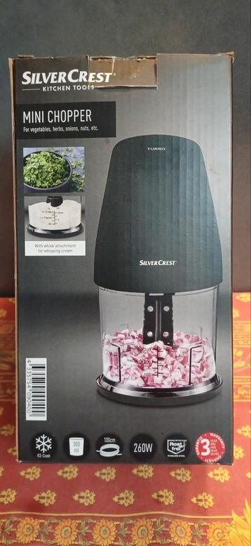 SILVERCREST MINI CHOPPER KITCHEN TOOLS, Enlèvement