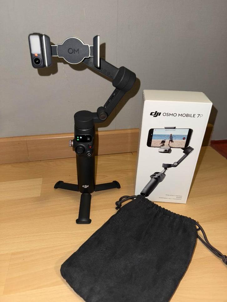 DJI Osmo Mobile 7 Pro, Audio, Tv en Foto, Fotografie | Statieven en Balhoofden, Zo goed als nieuw, Balhoofd, Minder dan 150 cm