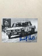 Rally - Kaart Rudolf Stohl - Lada 1600 (met handtekening), Verzenden, Gebruikt, Auto's
