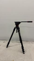 Manfrotto MPRO Carbon Fibre + MVH502AH, Ophalen, Driepoot, Zo goed als nieuw, 175 cm of meer