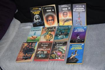 Romans sciences fiction, fantaisy, épouvante 3 euros/p