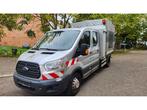 2016 Ford Transit Dubbele Cabine Kipper 127.000km, Euro 5, Gebruikt, Overige brandstoffen, Bedrijf