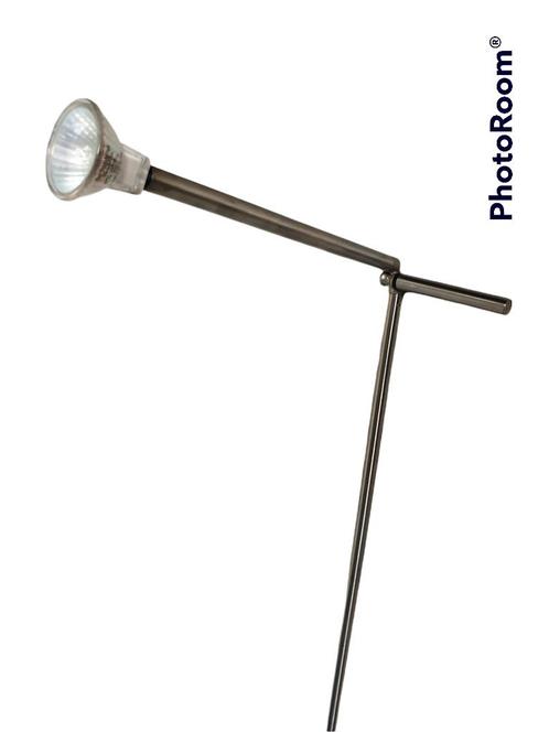 lampe de lecture halogène sur pied 155 cm, Maison & Meubles, Lampes | Lampadaires, Comme neuf, Métal, Enlèvement ou Envoi