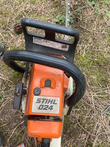 Stihl kettingzaag, Enlèvement, Utilisé