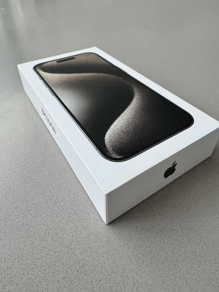 Apple iPhone 15 Pro 128 Gb - titanium, Telecommunicatie, Mobiele telefoons | Apple iPhone, Zo goed als nieuw, 128 GB, Zonder abonnement