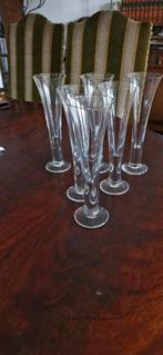 Vintage Champagne glazen  6 stuks, Antiek en Kunst, Ophalen
