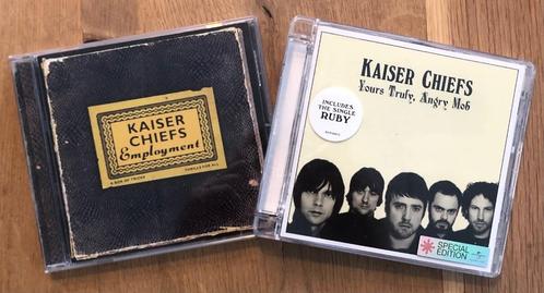 KAISER CHIEFS - Employment & Yours truly, angry mob (2 CDs), CD & DVD, CD | Rock, Comme neuf, Pop rock, Enlèvement ou Envoi
