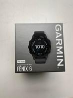 Garmin GPS watch Fenix 6 Solar PRO black with grey band, Zwart, Garmin, Nieuw, Ophalen of Verzenden