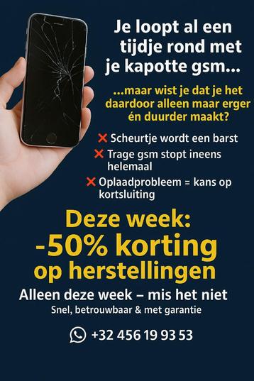 Kapotte smartphone? Herstellen, verkopen, GRATIS laten maken beschikbaar voor biedingen