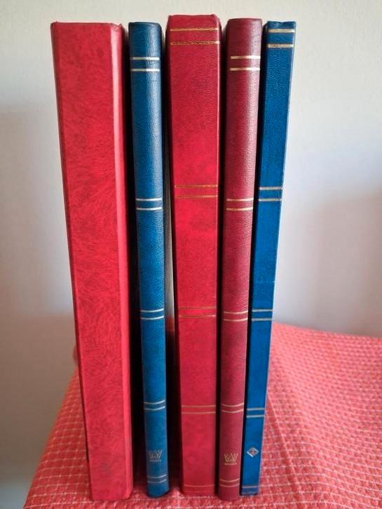 5 lege postzegelalbums in zeer goede staat (A), Postzegels en Munten, Postzegels | Toebehoren, Verzamelalbum, Verzenden