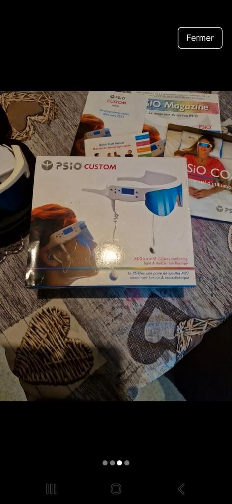 Lunettes psio MP3, Sport en Fitness, Gezondheidsproducten en Wellness, Zo goed als nieuw, Ophalen of Verzenden