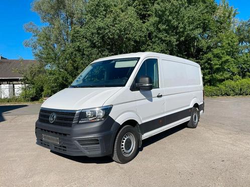 Volkswagen Crafter 140 PK L3H2 AUTOMAAT 360 sensorenTrekha, Auto's, Bestelwagens en Lichte vracht, Bedrijf, Te koop, ABS, Achteruitrijcamera