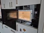 microgolfoven inbouw Zanussi 900W : zwart met inox rand, Elektronische apparatuur, Microgolfovens, Ophalen, Microgolfoven, Zo goed als nieuw