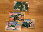 Lego 31058 Mighty Dinosaurs - Green Edition, Ophalen of Verzenden, Gebruikt, Complete set, Lego