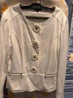 Mooi gekleed vestje maat 38 lichtbeige, Maat 38/40 (M), Ophalen of Verzenden, Zo goed als nieuw, Jasje