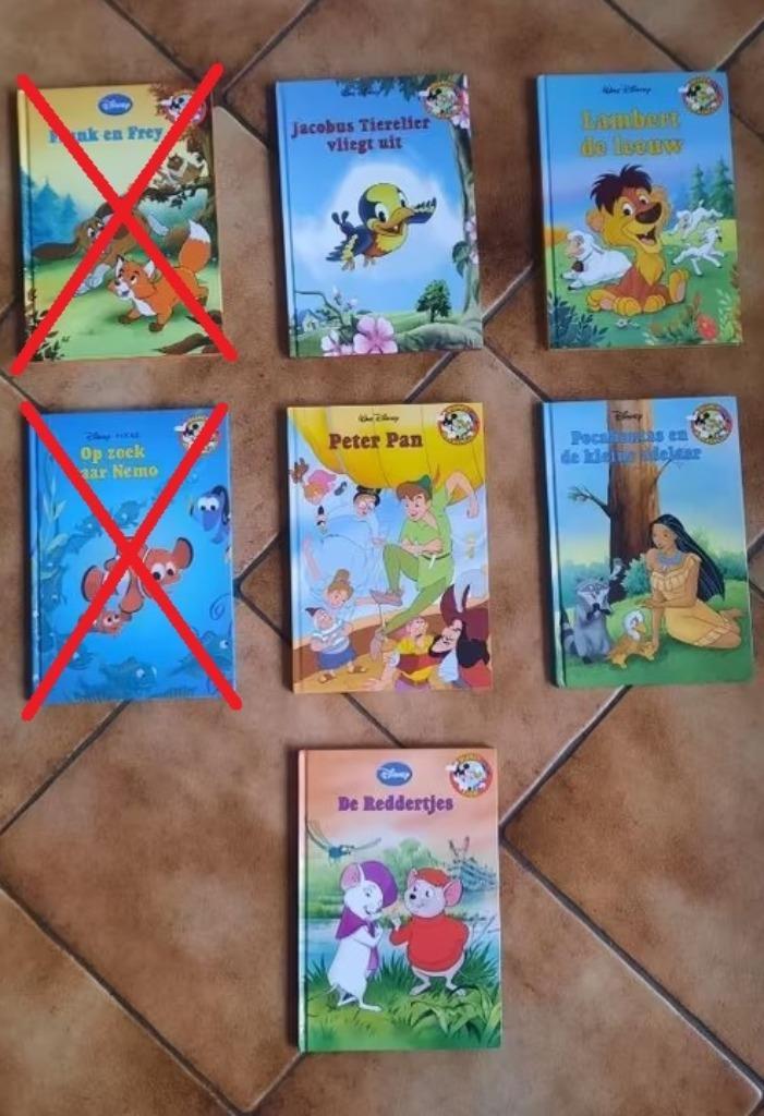 Disney boekenclub - 10 boeken, Boeken, Kinderboeken | Jeugd | onder 10 jaar, Gelezen, Ophalen of Verzenden