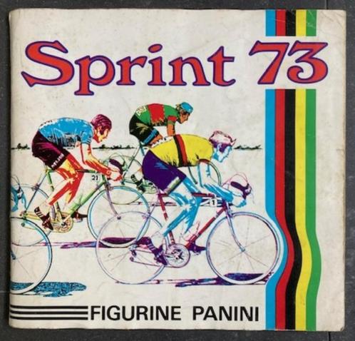 Panini-Sticker-Sprint 73-Wielrenners-Coureurs-Plaatjes-Album, Verzamelen, Sportartikelen en Voetbal, Gebruikt, Poster, Plaatje of Sticker