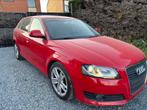 Audi A3 1.6 TDI 2012 facelift, Auto's, Audi, Euro 5, Zwart, Leder, 5 deurs