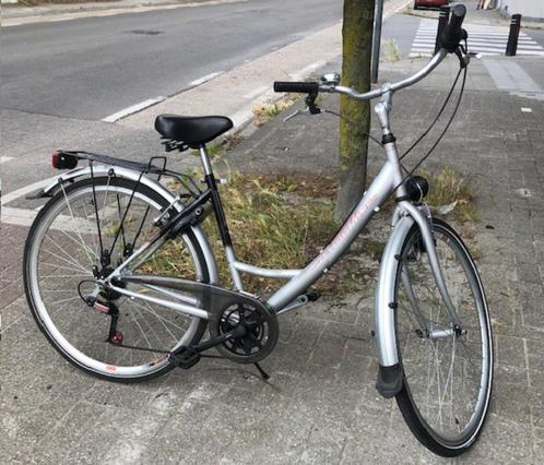 damesfiets THEEMS met 7 versnellingen,nagezien-alles werkt!, Fietsen en Brommers, Fietsen | Dames | Damesfietsen, Gebruikt, Versnellingen