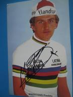 wielerkaart 1977 team flandria wk freddy maertens signe, Verzenden, Zo goed als nieuw