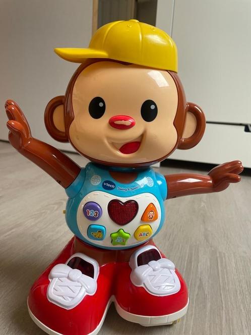 Vtech Swing & Speel Aap, Kinderen en Baby's, Speelgoed | Vtech, Gebruikt, 6 maanden tot 2 jaar, Ophalen of Verzenden