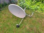 Antenne parabolique avec doubles têtes., Audio, Tv en Foto, Schotelantennes, Ophalen, (Schotel)antenne