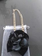 Rozenketting, Handtassen en Accessoires, Kettingen, Ophalen of Verzenden, Zo goed als nieuw, Zwart, Overige materialen