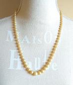 Ancien collier de perles avec une fermeture en argent, Collier, Enlèvement ou Envoi