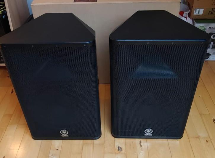 2 x DXR15 pour Yamaha, TV, Hi-fi & Vidéo, Enceintes, Comme neuf, 120 watts ou plus, Autres marques, Enlèvement