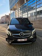 Mercedes V250d Amg line  lichte vracht, Auto's, Automaat, USB, Zwart, Leder