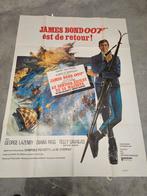Originele James Bond affiche jaren 1970, Verzamelen, Film en Tv, Ophalen of Verzenden, Zo goed als nieuw