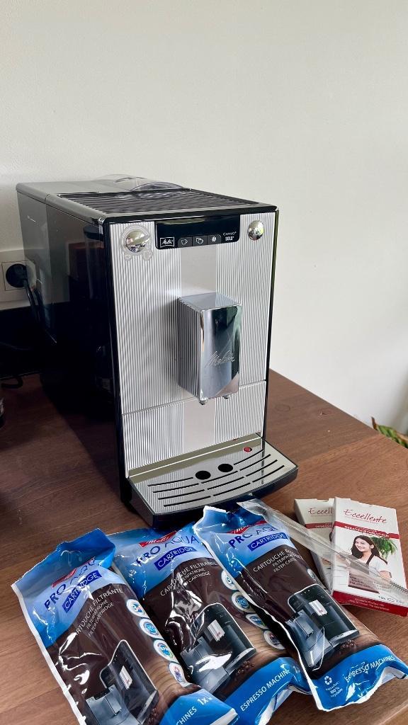Melitta Caffeo Solo Silver Stripes – Zeer goede staat, Elektronische apparatuur, Koffiezetapparaten, Zo goed als nieuw, Koffiebonen