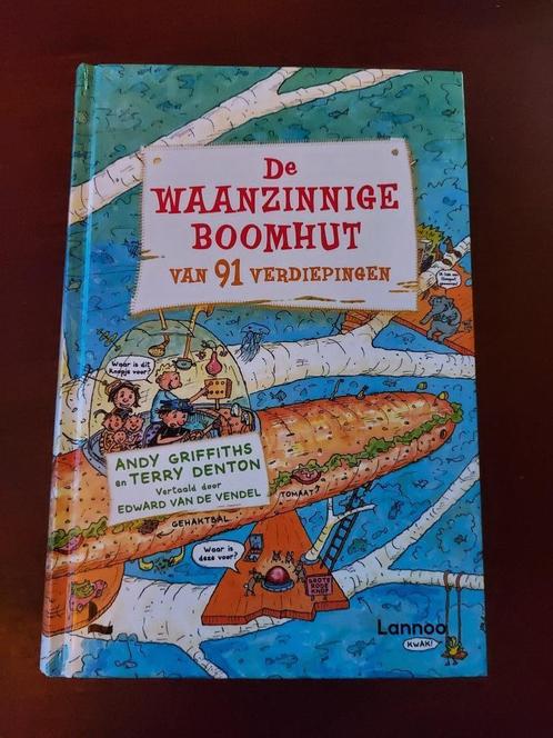 Boek De Waanzinnige Boomhut Van 91 Verdiepingen, Livres, Livres pour enfants | Jeunesse | 10 à 12 ans, Comme neuf, Fiction, Enlèvement ou Envoi