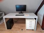 Bureautafel met ladekast 160x80, Huis en Inrichting, Ophalen, Gebruikt, Bureau