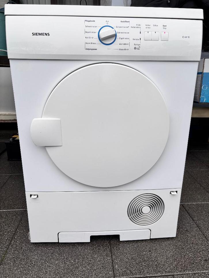 SIEMENS C44-10 droogkast in goede en gebruikte staat, Elektronische apparatuur, Droogkasten, Gebruikt, Condens, Voorlader, 6 tot 8 kg