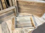 Houten Plateaus – Stijlvol & Stevig, Ophalen, Vierkant, Nieuw, Nvt