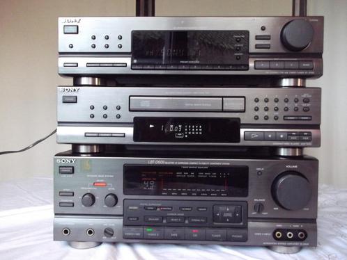 stereo set SONY, Audio, Tv en Foto, Stereoketens, Zo goed als nieuw, Cd-speler, Tuner of Radio, Sony, Losse componenten, Ophalen of Verzenden