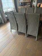 6 chaises de salle à manger Lloyd Loom, Maison & Meubles, Chaises, Comme neuf, Autres matériaux, Landelijk, Enlèvement