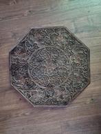 Panneau en bois antique sculpté avec des détails immaculés, Ophalen of Verzenden