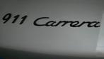 Glanzend zwart 911 Carrera embleem, logo, acroniem, Ophalen of Verzenden