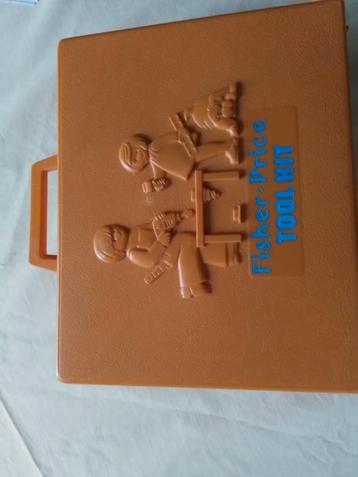 Fisher Price Vintage gereedschapskist voor speelgoedcollecti beschikbaar voor biedingen
