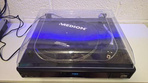 Platenspeler Medion met USB, Audio, Tv en Foto, Platenspelers, Zo goed als nieuw, Platenspeler, Overige merken, Automatisch, USB-aansluiting