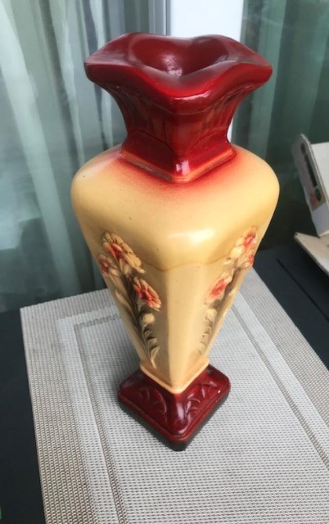 Vase Art Déco Belge années 1920 - 1930 H 34 👀😍🤗, Enlèvement ou Envoi