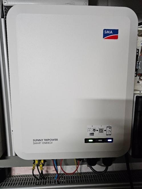 SMA 10kW Hybride + Home Manager + 24x Zonnepanelen TIER1, Doe-het-zelf en Bouw, Zonnepanelen en Toebehoren, Zo goed als nieuw