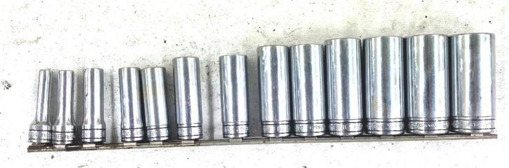 SNAP-ON doppenset lang Engels., Auto diversen, Autogereedschap, Gebruikt, Ophalen of Verzenden