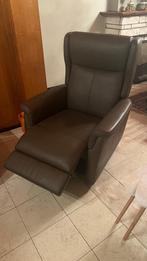Relax zetel, Ophalen, Eenpersoons, Minder dan 75 cm, Leer